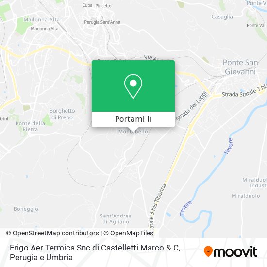 Mappa Frigo Aer Termica Snc di Castelletti Marco & C