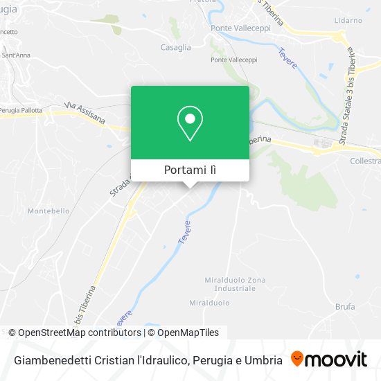 Mappa Giambenedetti Cristian l'Idraulico