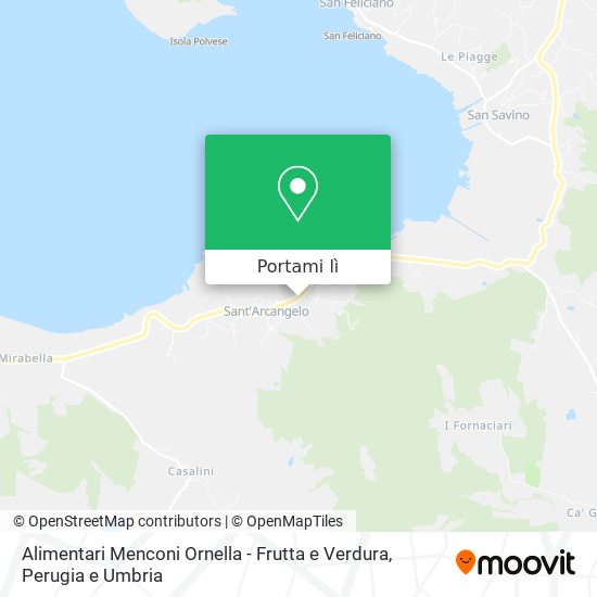 Mappa Alimentari Menconi Ornella - Frutta e Verdura