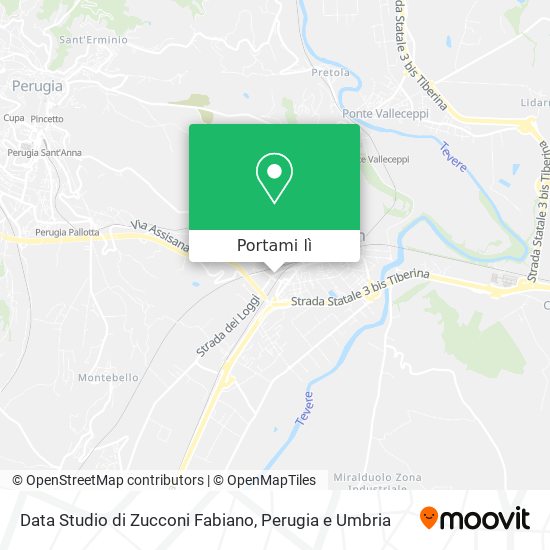 Mappa Data Studio di Zucconi Fabiano
