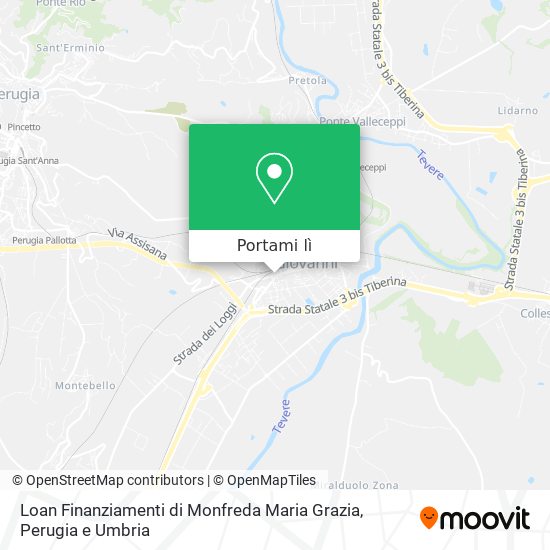 Mappa Loan Finanziamenti di Monfreda Maria Grazia
