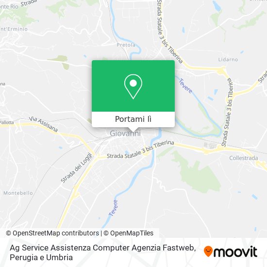 Mappa Ag Service Assistenza Computer Agenzia Fastweb