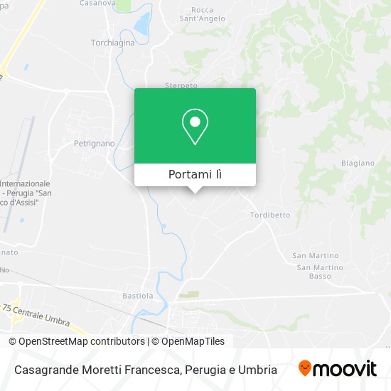 Mappa Casagrande Moretti Francesca