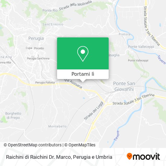 Mappa Raichini di Raichini Dr. Marco