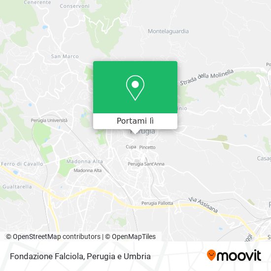 Mappa Fondazione Falciola
