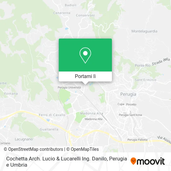 Mappa Cochetta Arch. Lucio & Lucarelli Ing. Danilo