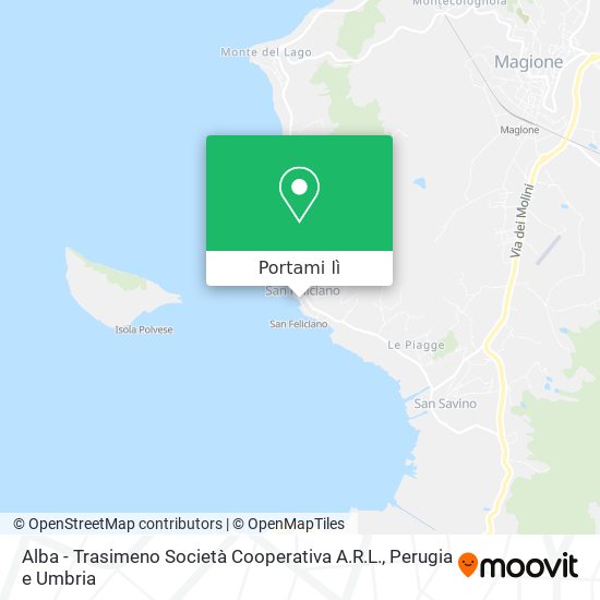 Mappa Alba - Trasimeno Società Cooperativa A.R.L.