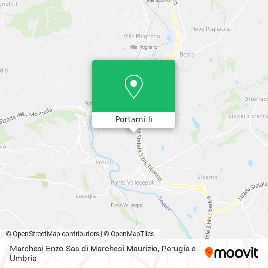 Mappa Marchesi Enzo Sas di Marchesi Maurizio