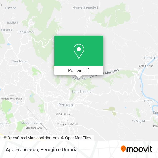 Mappa Apa Francesco