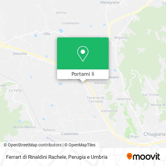 Mappa Ferrart di Rinaldini Rachele