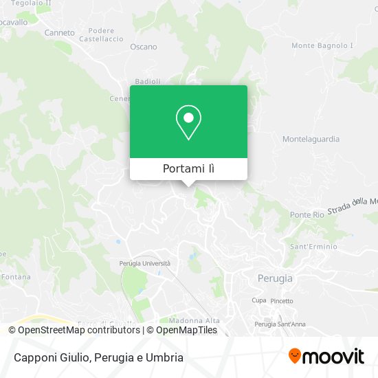 Mappa Capponi Giulio