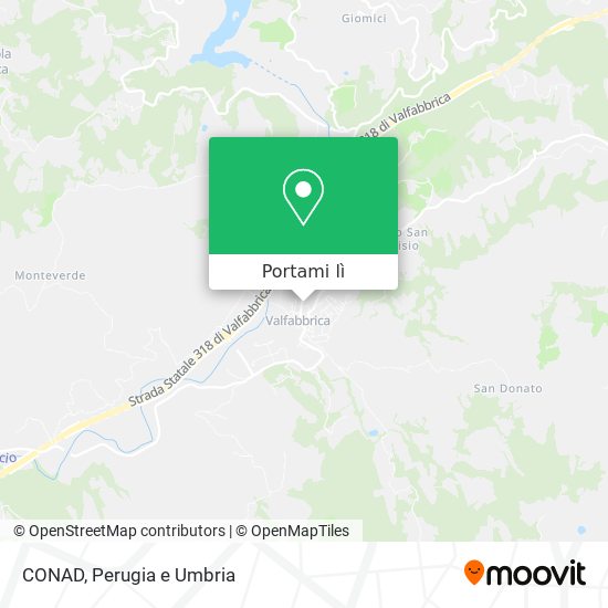 Mappa CONAD