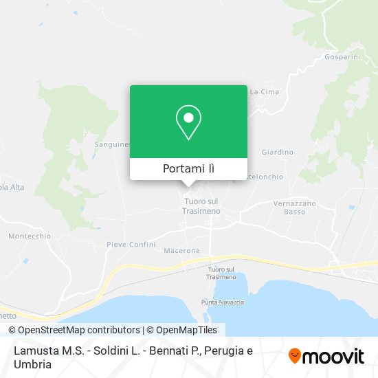 Mappa Lamusta M.S. - Soldini L. - Bennati P.