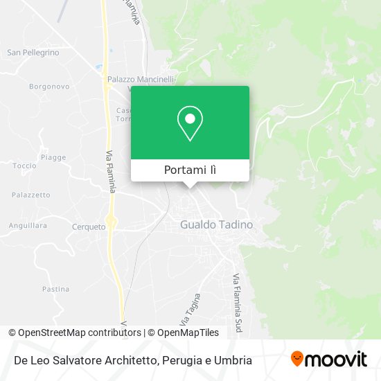 Mappa De Leo Salvatore Architetto