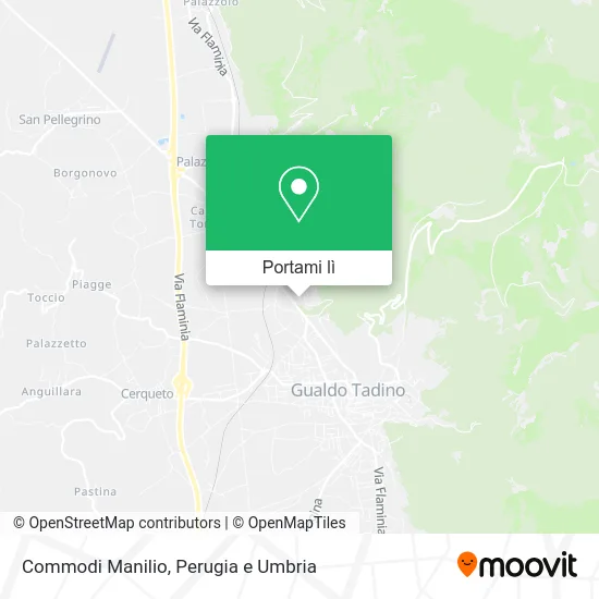 Mappa Commodi Manilio