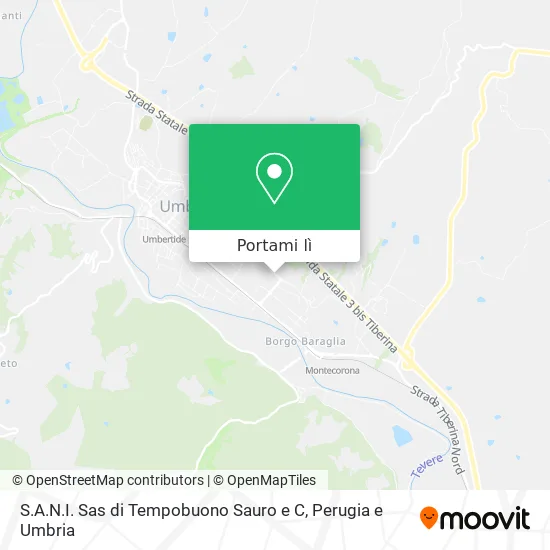Mappa S.A.N.I. Sas di Tempobuono Sauro e C