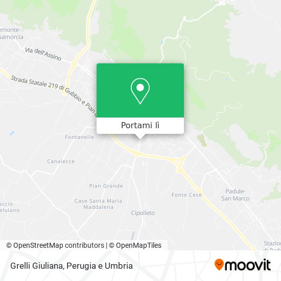 Mappa Grelli Giuliana