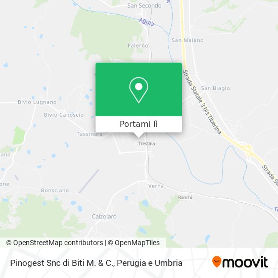 Mappa Pinogest Snc di Biti M. & C.