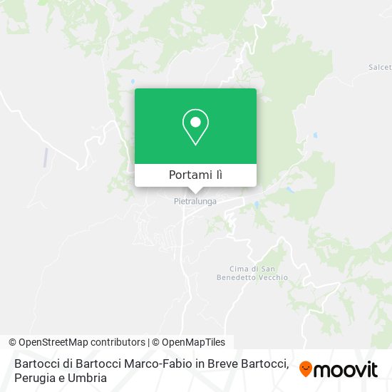 Mappa Bartocci di Bartocci Marco-Fabio in Breve Bartocci