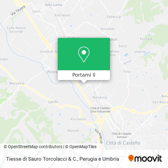 Mappa Tiesse di Sauro Torcolacci & C.