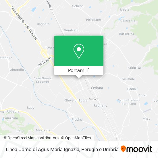 Mappa Linea Uomo di Agus Maria Ignazia