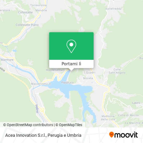 Mappa Acea Innovation S.r.l.