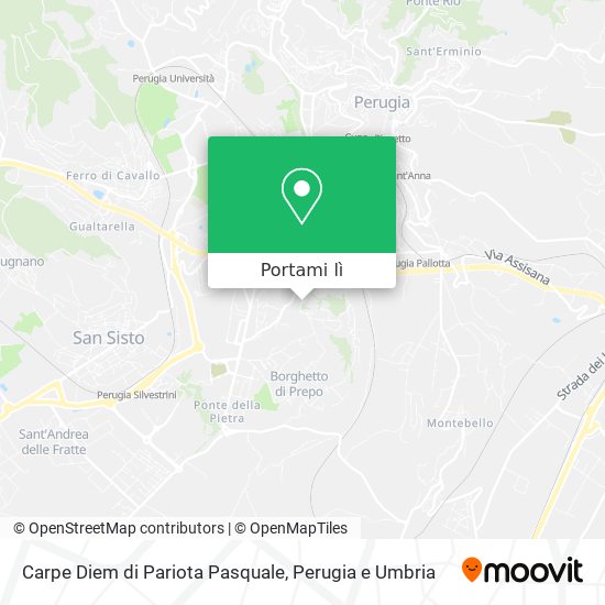 Mappa Carpe Diem di Pariota Pasquale