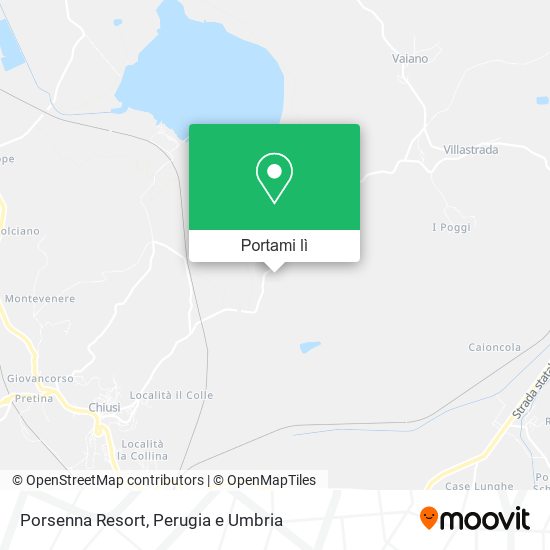 Mappa Porsenna Resort