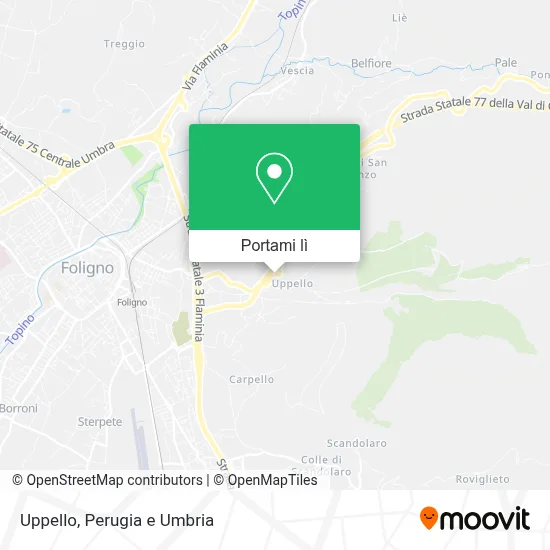 Mappa Uppello