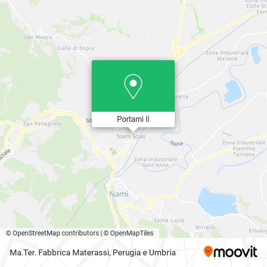 Mappa Ma.Ter. Fabbrica Materassi