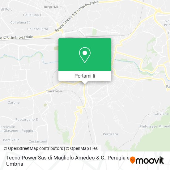 Mappa Tecno Power Sas di Magliolo Amedeo & C.