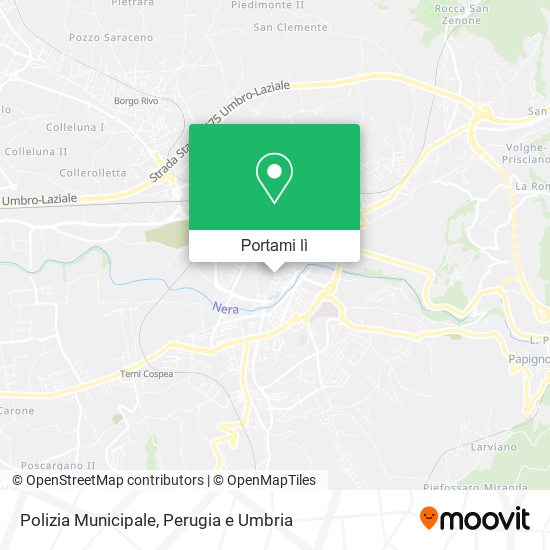 Mappa Polizia Municipale