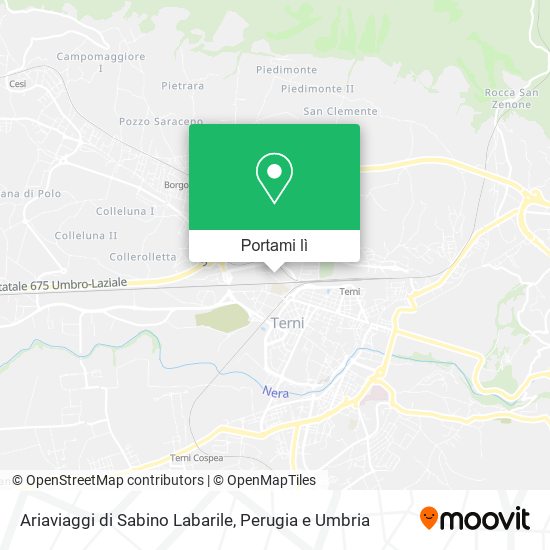 Mappa Ariaviaggi di Sabino Labarile