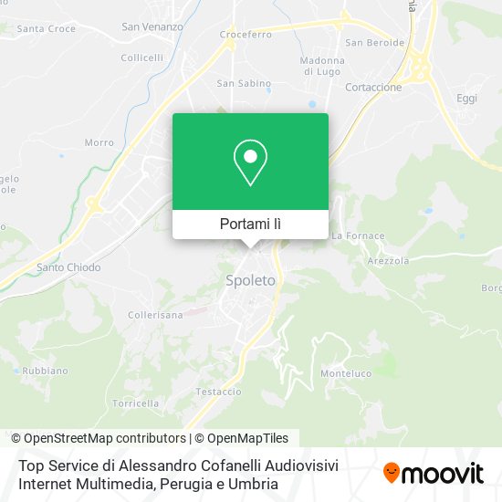 Mappa Top Service di Alessandro Cofanelli Audiovisivi Internet Multimedia