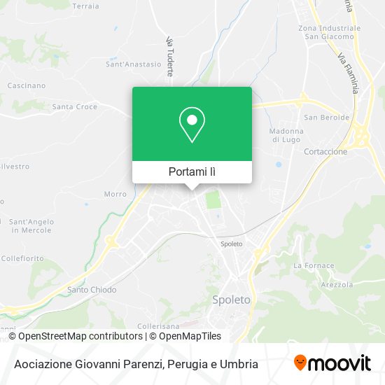 Mappa Aociazione Giovanni Parenzi