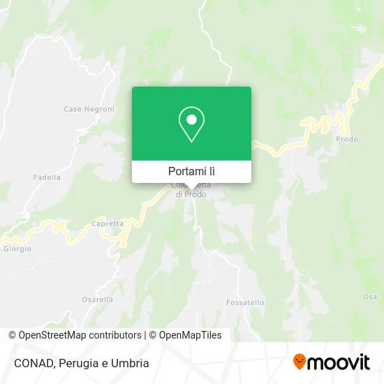 Mappa CONAD