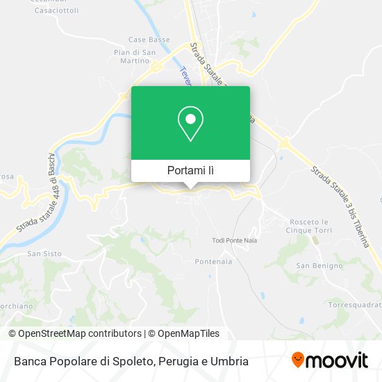 Mappa Banca Popolare di Spoleto