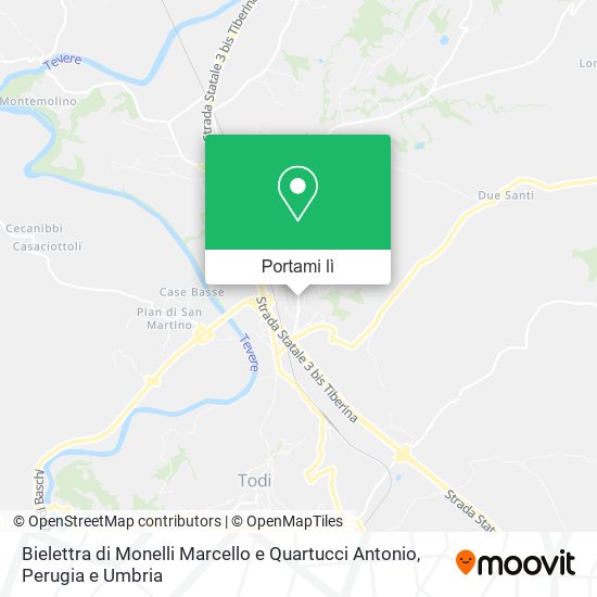 Mappa Bielettra di Monelli Marcello e Quartucci Antonio