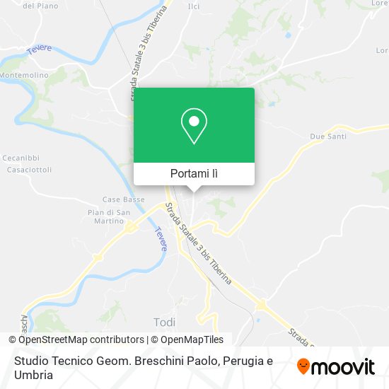 Mappa Studio Tecnico Geom. Breschini Paolo