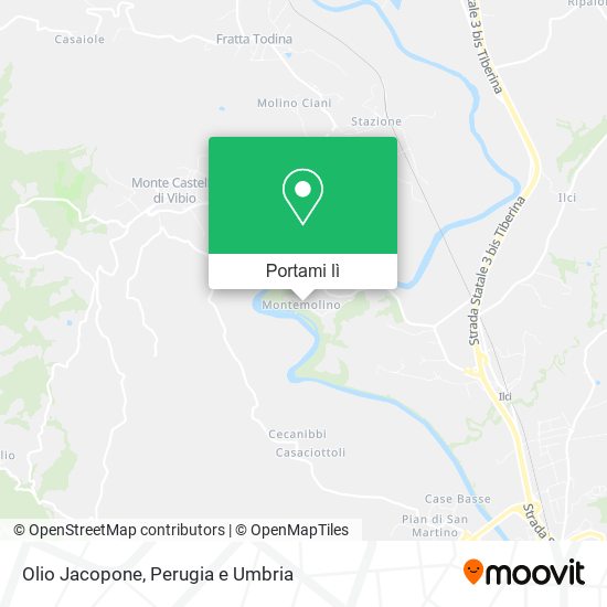 Mappa Olio Jacopone