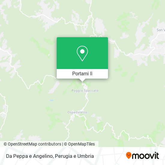 Mappa Da Peppa e Angelino