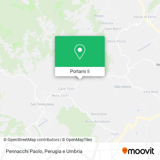 Mappa Pennacchi Paolo