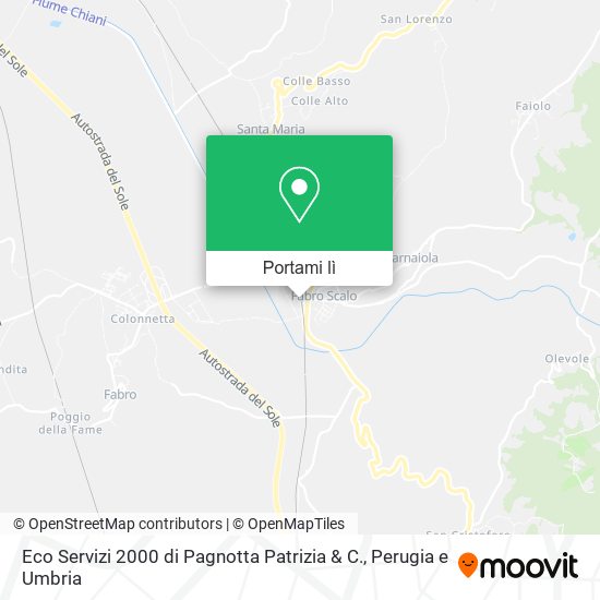 Mappa Eco Servizi 2000 di Pagnotta Patrizia & C.