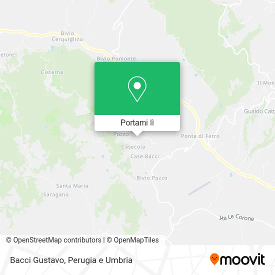 Mappa Bacci Gustavo