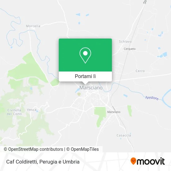 Mappa Caf Coldiretti