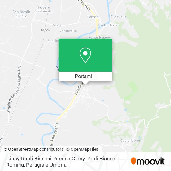 Mappa Gipsy-Ro di Bianchi Romina Gipsy-Ro di Bianchi Romina
