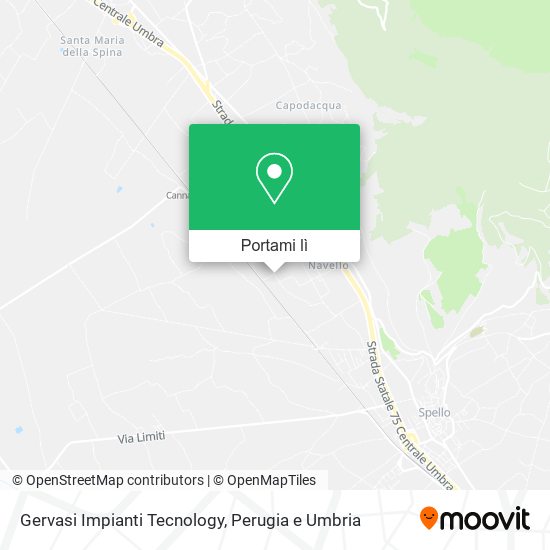 Mappa Gervasi Impianti Tecnology