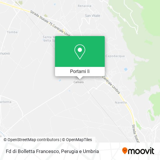 Mappa Fd di Bolletta Francesco