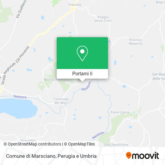 Mappa Comune di Marsciano
