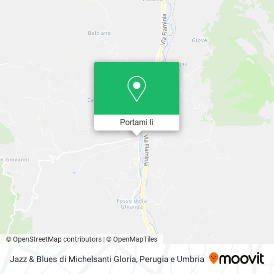 Mappa Jazz & Blues di Michelsanti Gloria